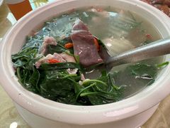 枸杞叶猪杂汤-老字号蛇口德记烧腊饭店·海鲜加工