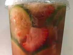 草莓柠檬茶-大葱柠檬茶scallionlemontea(中山八路富力店)