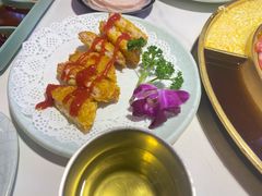 虾饼-猪啊牛呀羊啊铜盘烤肉(正大广场店)