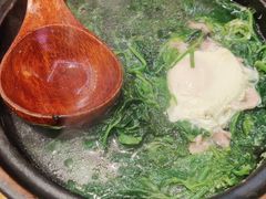 窝蛋桑叶滑肉汤-不二啫·广府啫啫煲(江燕路万科里店)
