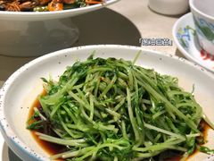 葱香豆苗-老头儿油爆虾·三潭印月