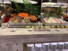 自助取餐区-顺德联塑万怡酒店·万荟轩自助餐厅