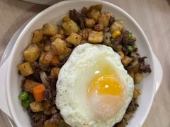 干免治牛肉饭-喜莲咖啡