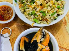 -老财炒饭·熟地蟹·冬瓜蟹