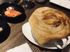 奶油蘑菇汤-水木锦堂·自助铁板烧(世贸天阶店)