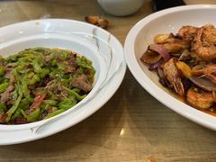 青椒肉丝-我家小院川菜馆(杨家湾地铁站店)