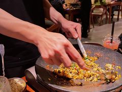 铁板蟹子炒饭-春熙台韩国料理·章鱼肥牛(西丽店)