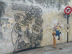 -槟城街头艺术街区