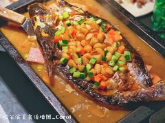 蒜香芒果鱼-夯鱼烤鱼·尔滨地标美食(中央商场店)