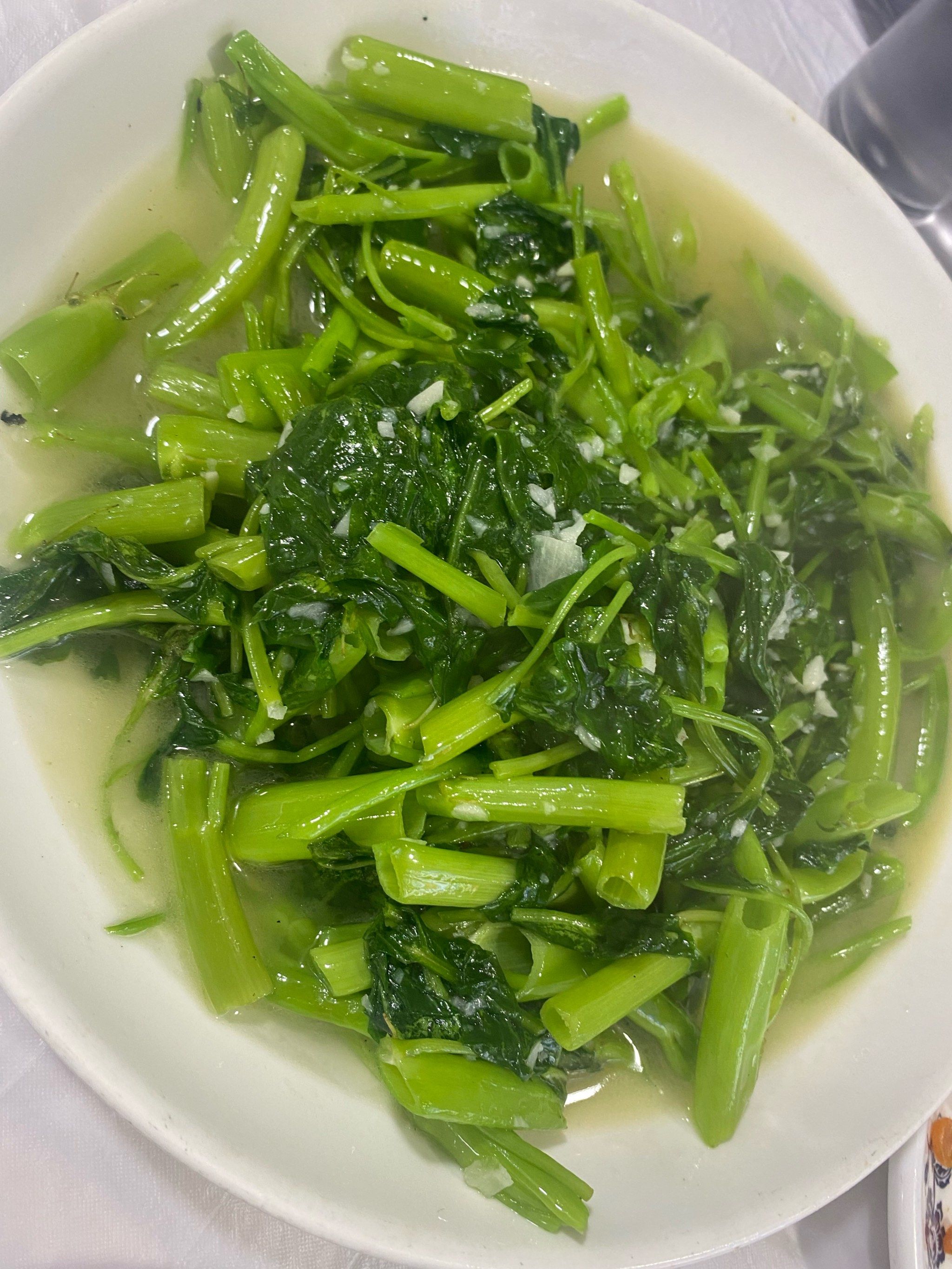 下馆子必点空心菜