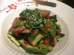 野菜香拌牛肉-渝半城经典川粤菜(重庆天地店)