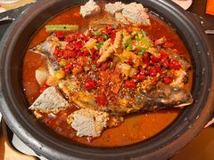 -探鱼·鲜青椒爽麻烤鱼(北京路天河城店)