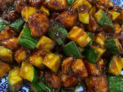 酱爆鸡丁-北大地皖峰饭馆