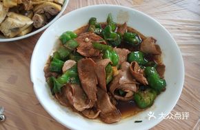 Green Pepper and Pork Kidney Stir-fry