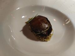 鲍鱼搭配鲍肝粥-三嚥阁 La Villa Restaurant