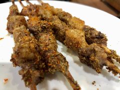 烤鲜牛肉串-潮汕美牛肉丸火锅店(天宁寺店)