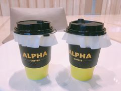 拿铁-ALPHA COFFEE阿尔法咖啡(虹莘路店)