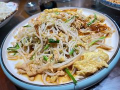 -东来菜馆•手抓海鲜家常菜•海鲜锅贴(鸽子窝店)