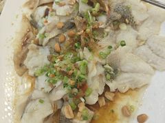 黄椒酱砂锅焗鲈鱼-粤盛海鲜平价店(洛溪食街店)