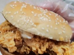 香辣鸡腿堡单人餐兑换券-肯德基(西安兴庆店)