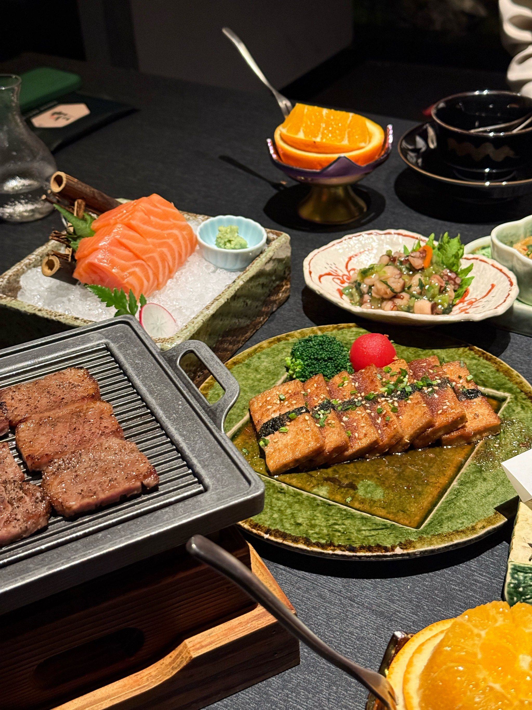享受高级日料的一天