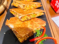 辣味蘑菇鸡肉薄饼-像素研食The pixlab (皮市街店)