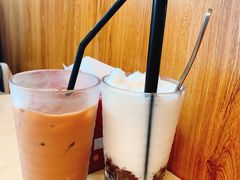 牛奶红豆冰-传屋记茶餐厅(世纪年华店)