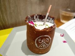 手工奶盖茶-茶是一枝花泡茶店