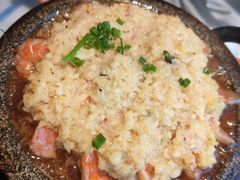 石板蒜蓉虾-小菜园新徽菜(无锡宜家荟聚中心店)