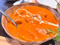 奶油咖喱无骨鸡肉ChickenKorma-克比叔叔印度餐厅Kebabs on the Grille (人民广场店)