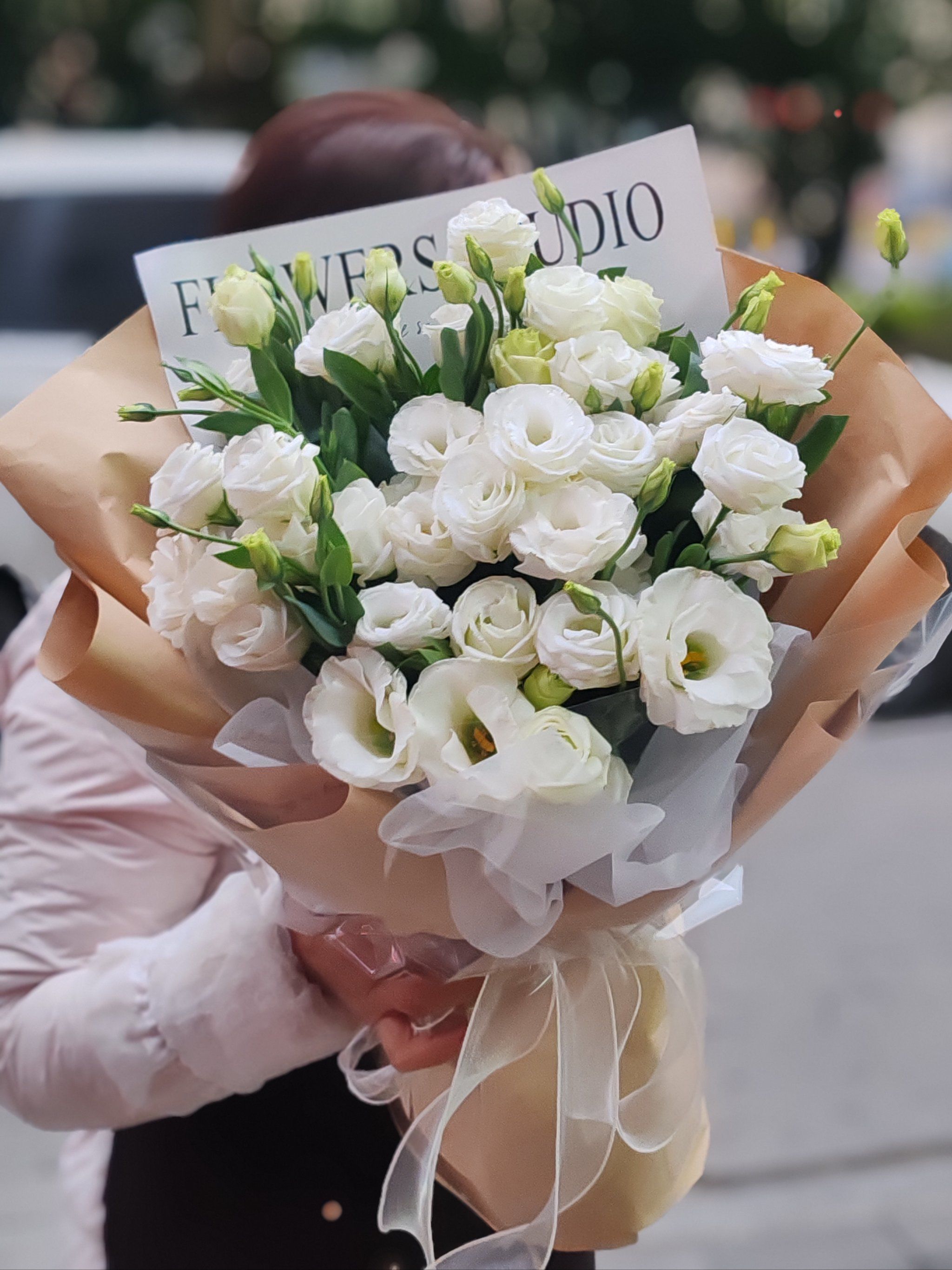 摇曳生姿的洋桔梗