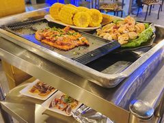 自助取餐区-老安火盆烤肉(金寨路店)
