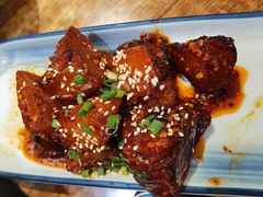 糖醋锅巴土豆-老资豆拾牛·川南口味菜(保利花园店)