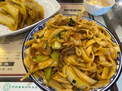 牛肉炒刀削-河州春清真西北特色美食(虎踞路店)