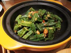 砂锅酱汁秋葵-闽上鲜·福建菜(龙湖滨江天街店)