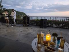 -日落吧·海景咖啡厅·餐酒吧·鸡尾酒·下午茶·乐队表演·浪漫夕阳·三亚文华东方酒店