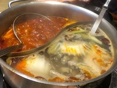 麻辣鸳鸯锅-手选潮汕鲜活牛肉火锅(二七广场店)