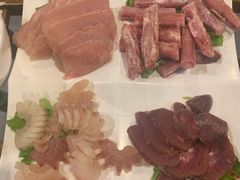 滋补养生拼盘-京门老爆三·铜锅涮肉 爆肚(望京店)