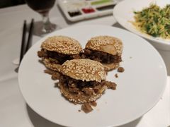 肉沫芝麻烧饼-四季民福烤鸭店(东四十条店)
