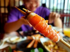 烤基围虾-襄阳富力皇冠假日酒店-大吉融合餐厅