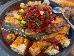 -探鱼·鲜青椒爽麻烤鱼(银泰城店)