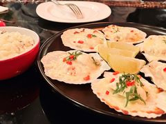 芝士焗扇贝配蘑菇烩饭-El Bodegon阿根廷秘鲁餐厅(幸福路店)