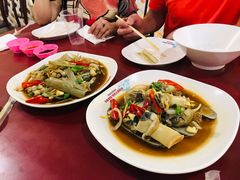 -班赞海鲜市场胖阿姨加工点