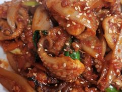 辣炒小章鱼-三清洞疙瘩汤