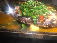 -探鱼·鲜青椒爽麻烤鱼(番禺万达店)