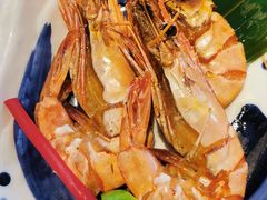 盐烤黑虎虾-花潮料理艺食馆(SM新生活广场店)