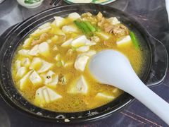 河蚌蒜苗豆腐-阿东农家菜(新场古镇下塘街店)
