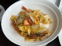 明虾烧菜芯-东莱馋房(陆家嘴店)