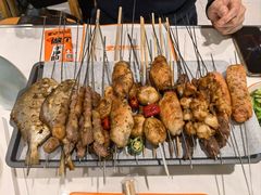 -宝记烧烤·碳锅羊肉·羊蝎子火锅·夜食社(文体路创始店)