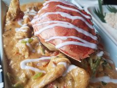 红咖喱炒蟹-食肆&Fourteen(武林夜市店)